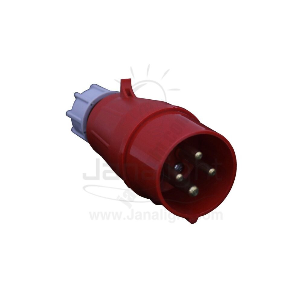 بريزة صاروخ 16 امبير 4 بول هوائي صيني Chinese Inbetween Installation 4P 16A Industrial Connector Plug